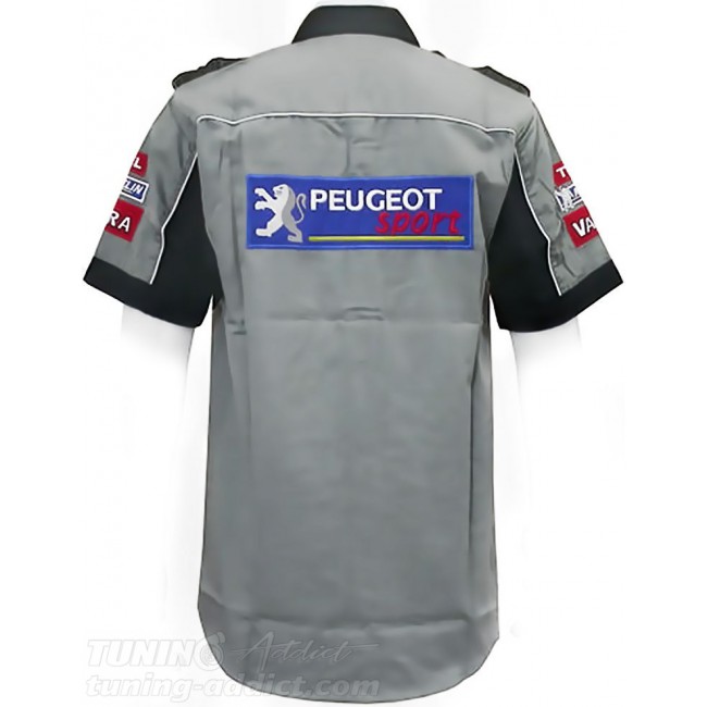 CHEMISE PEUGEOT GRIS