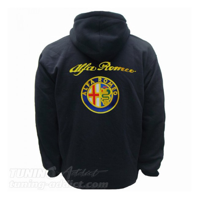 HOODIE ALFA ROMEO SWEAT CAPUCHE