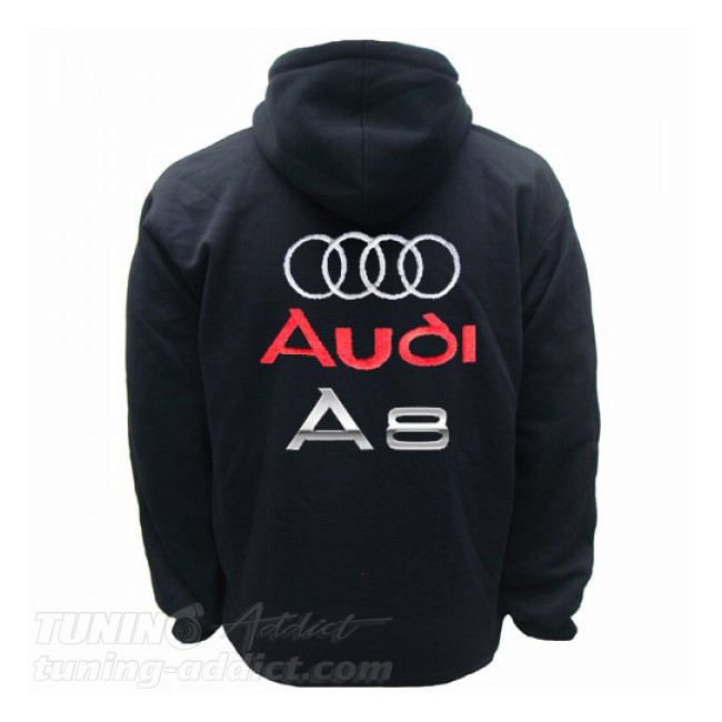 HOODIE AUDI A8 SWEAT CAPUCHE