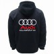 HOODIE AUDI QUATTRO SWEAT CAPUCHE