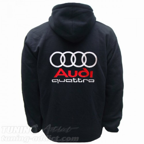 HOODIE AUDI QUATTRO SWEAT CAPUCHE