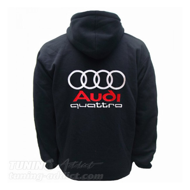 HOODIE AUDI QUATTRO SWEAT CAPUCHE