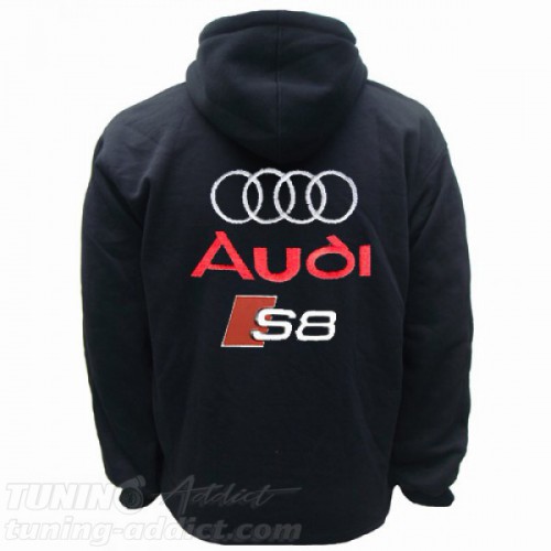 HOODIE AUDI S8 SWEAT CAPUCHE