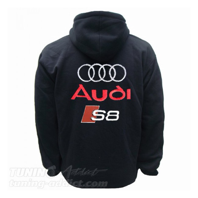 HOODIE AUDI S8 SWEAT CAPUCHE