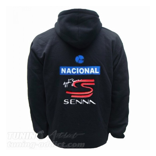 HOODIE AYRTON SENNA NACIONAL SWEAT CAPUCHE