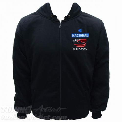 HOODIE AYRTON SENNA NACIONAL SWEAT CAPUCHE