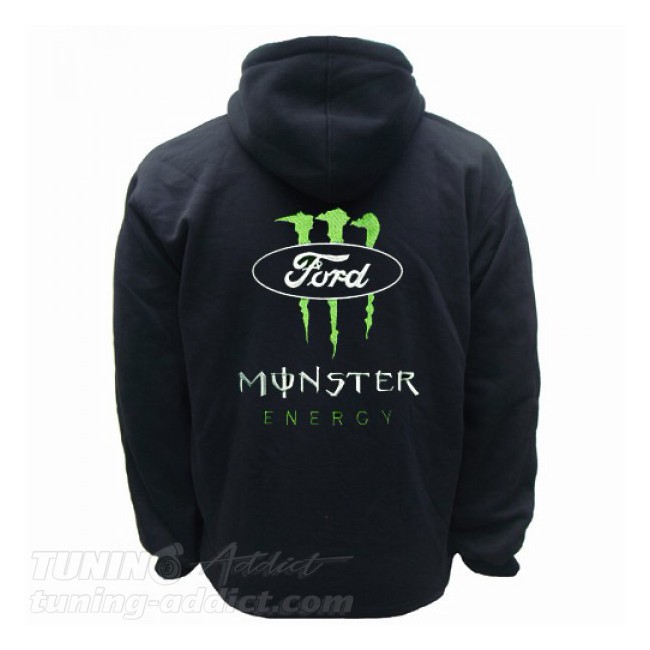 HOODIE FORD MONSTER RACING SWEAT CAPUCHE