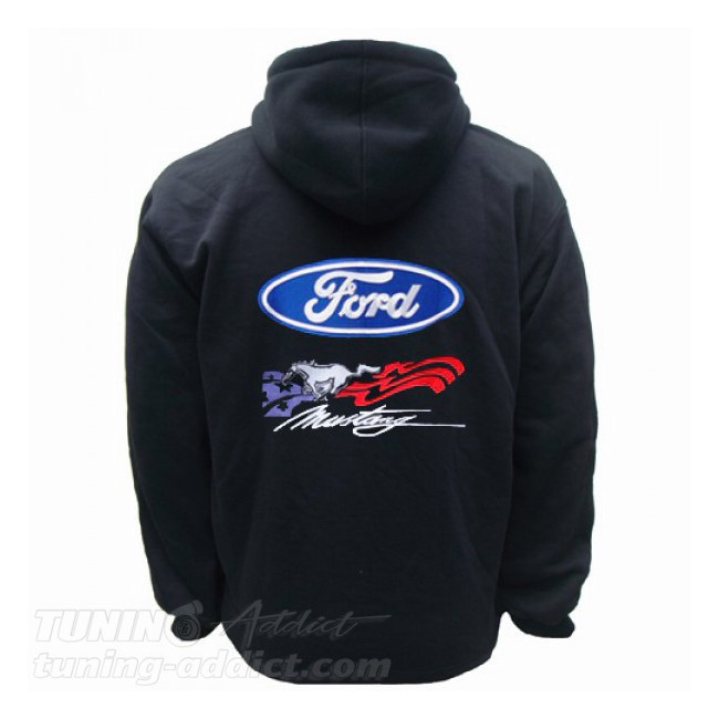 HOODIE FORD MUSTANG SWEAT CAPUCHE