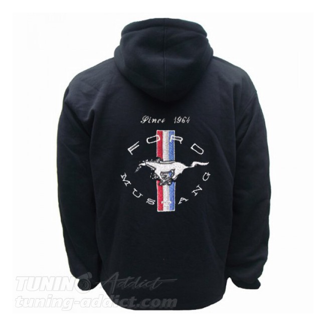 HOODIE FORD MUSTANG SWEAT CAPUCHE