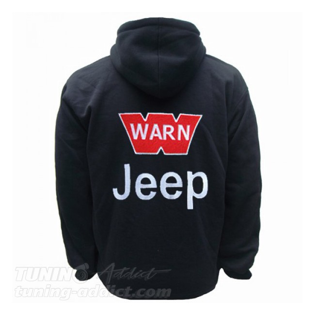 HOODIE JEEP WARN SWEAT CAPUCHE