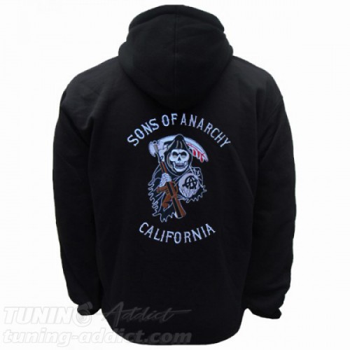 HOODIE SONS OF ANARCHY SWEAT CAPUCHE