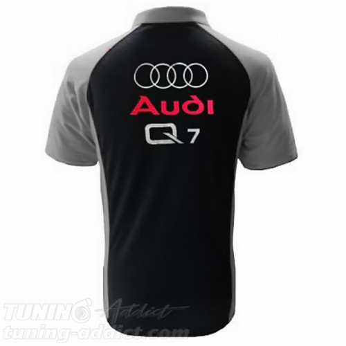 POLO AUDI Q7 COULEUR NOIR ET GRIS