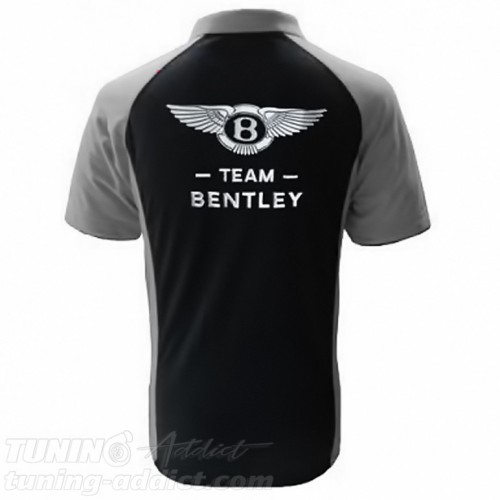 POLO BENTLEY COULEUR NOIR ET GRIS