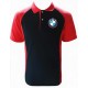 POLO BMW COULEUR NOIR ET ROUGE