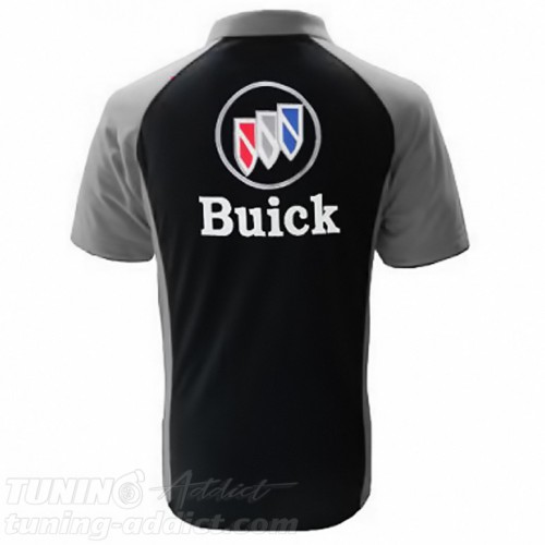 POLO BUICK COULEUR NOIR ET GRIS