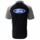 POLO FORD COULEUR NOIR ET GRIS