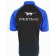 POLO FORD MUSTANG 50 YEARS COULEUR NOIR ET BLEU