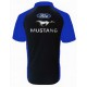 POLO FORD MUSTANG COULEUR NOIR ET BLEU