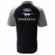 POLO FORD MUSTANG COULEUR NOIR ET GRIS