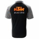 POLO KTM COULEUR NOIR ET GRIS