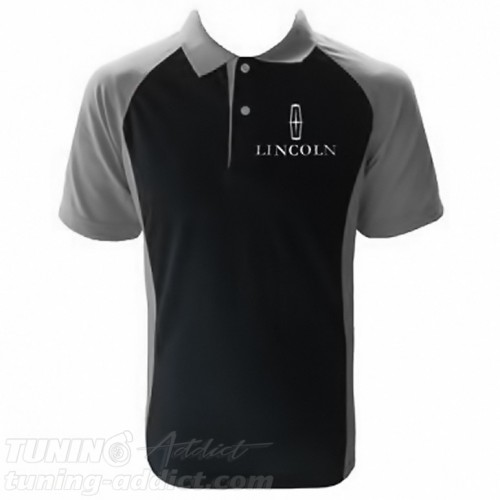 POLO LINCOLN COULEUR NOIR ET GRIS