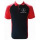 POLO MERCEDES COULEUR NOIR ET ROUGE