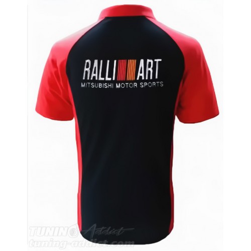 POLO MITSUBISHI RALLIART - NOIR / ROUGE