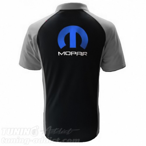 POLO MOPAR - NOIR / GRIS