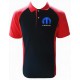 POLO MOPAR COULEUR NOIR ET ROUGE