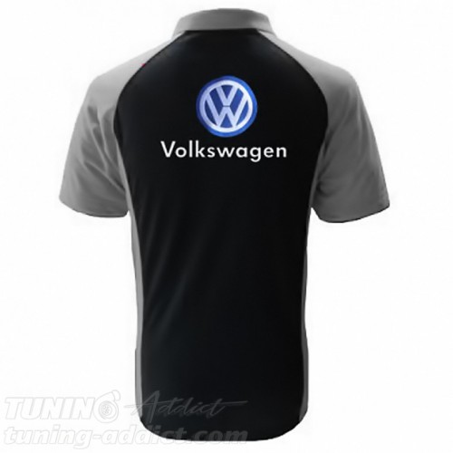 POLO VOLKSWAGEN - NOIR / GRIS