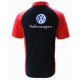 POLO VOLKSWAGEN COULEUR NOIR ET ROUGE