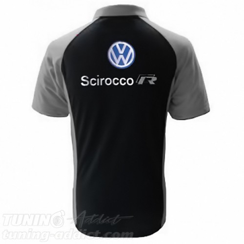 POLO VOLKSWAGEN SCIROCCO R COULEUR NOIR ET GRIS