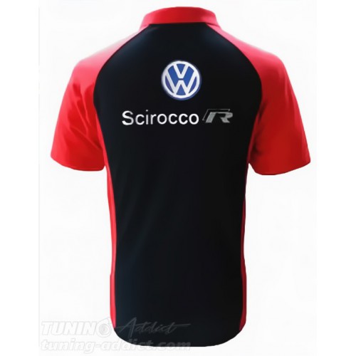 POLO VOLKSWAGEN SCIROCCO R - NOIR / ROUGE