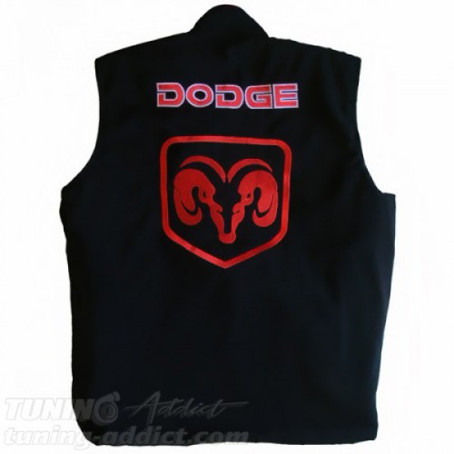 BLOUSON DODGE SANS-MANCHES