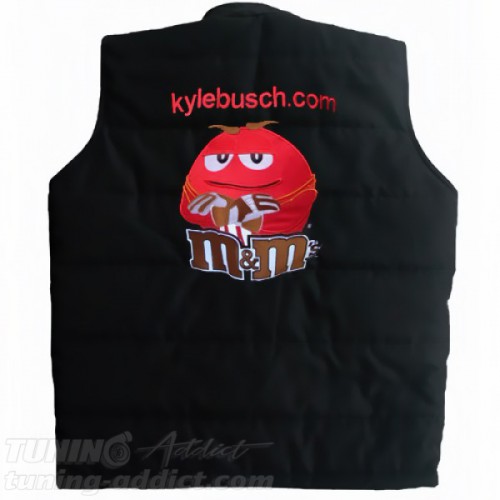 BLOUSON KYLE BUSH NASCAR SANS-MANCHES