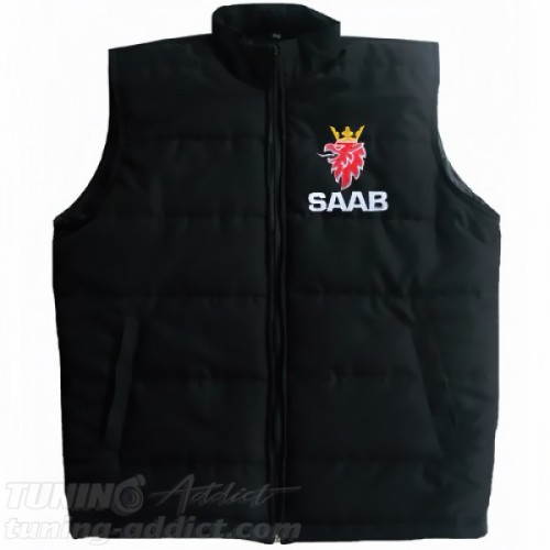 BLOUSON SAAB SANS-MANCHES