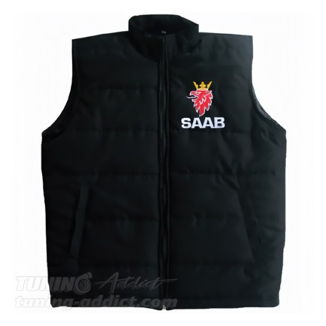 BLOUSON SAAB SANS-MANCHES