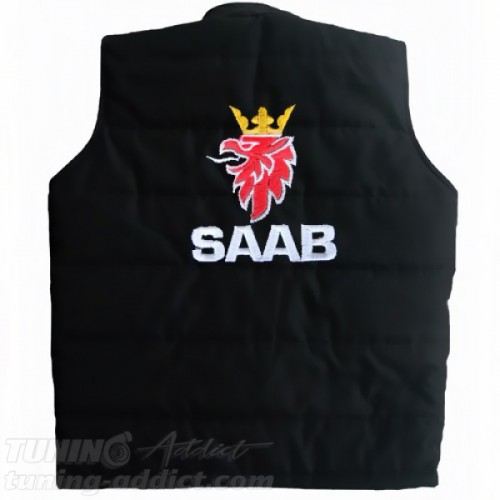 BLOUSON SAAB SANS-MANCHES