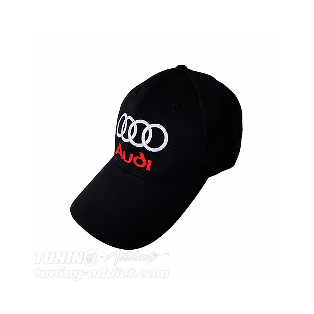 Casquette AUDI de couleur noir