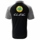 POLO LOTUS ELISE SHIRT COULEUR NOIR ET GRIS