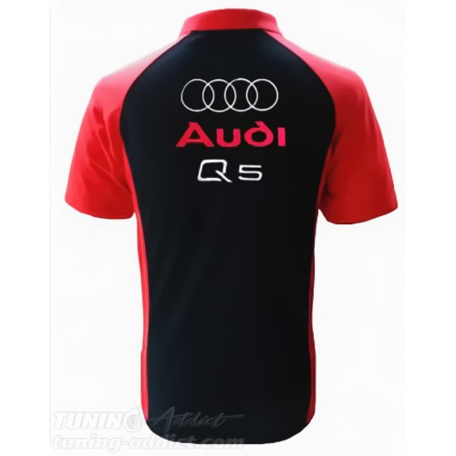 POLO AUDI Q5 - NOIR / ROUGE